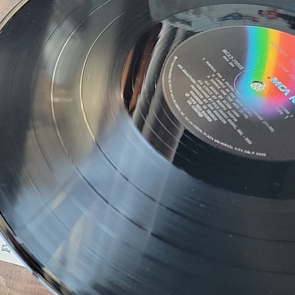 ELTON JOHN Goodbye Yellow Brick Road Vinyl Double LP Record Set - Picture 10 of 11